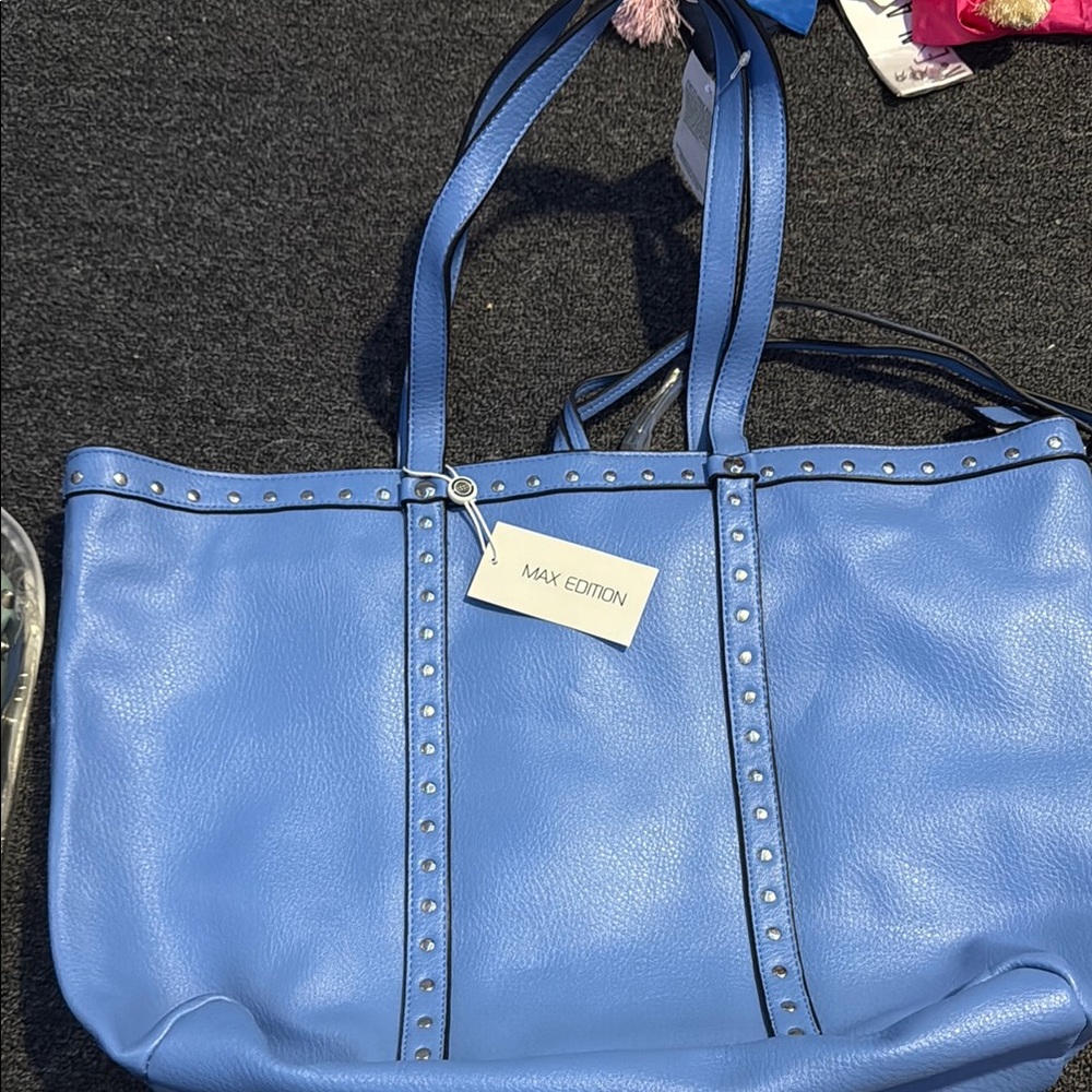 Max Edition Blue Tote Bag